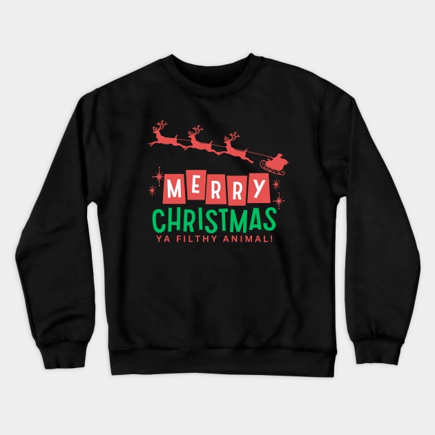 Merry Christmas - Home Alone Crewneck Sweatshirt by Cult Classic Clothing
